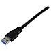 Cavo USB 3.0 SuperSpeed A a B certificato da 2 m - M / M - Foto miniatura 3