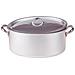 Casseruola Ovale 2 Maniglie con Coperchio Diametro 34 cm - Linea Alluminio 3 mm - Foto miniatura 2