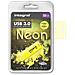 Neon USB 3.0 32GB, USB 3.0 (3.1 Gen 1) , Type-A, 0 - 70 °C, Cuffia, Giallo, Blister - Foto miniatura 1