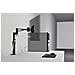 Supporto da Tavolo Economy 3 Snodi su Colonna con Morsetto per TV / Monitor da 15 a 24" Vesa Max 100x100 - Foto miniatura 4