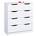 Cassettiera 8 Cassetti Colore Bianco  - Foto miniatura 1