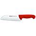 Serie 2900 - Coltello giapponese (Santoku) - Lama Acciaio Inossidabile Nitrum 180 Mm - Manico Polipropilene Colore Rosso - Foto miniatura 1