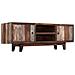 Mobile Porta Tv In Legno Di Acacia Stile Vintage 118x30x40 Cm - Foto miniatura 2
