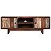 Mobile Porta Tv In Legno Di Acacia Stile Vintage 118x30x40 Cm - Foto miniatura 7