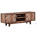 Mobile Porta Tv In Legno Di Acacia Stile Vintage 118x30x40 Cm - Foto miniatura 9