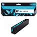 Cartuccia Hp 971 Ciano Originale Per Hp Hp Pro X451 X476 X551 X576 Cn622ae 970 2.500 Pagine - Foto miniatura 1