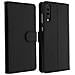 Custodia Galaxy A70 Portacarte Funzione Supporto Cover Silicone - Nero - Foto miniatura 1