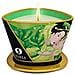Shunga  Candela da massaggio lucente e carezza - tè verde esotico - Foto miniatura 2