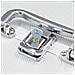 Valigia Per Cosmetici 22x30x21 Cm Argento In Alluminio - Foto miniatura 2
