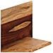 Mensole 2 Pz 58x26x20 Cm In Legno Massello Di Sheesham - Foto miniatura 3