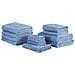 Set Di 11 Asciugamani In Cotone Blu Areora - Foto miniatura 8
