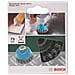 Bosch 2609256503 75 Millimetri M14 Wire Cup Brush Filo Intrecciato (ottonato)  - Foto miniatura 3