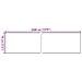 Recinzione Frangivento 4 Pz In Pvc 35x0,19m Bianco - Foto miniatura 4