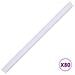 Recinzione Frangivento 4 Pz In Pvc 35x0,19m Bianco - Foto miniatura 9