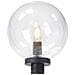Lampione Da Esterno 1 Luce Nero Ip44, E27 - Foto miniatura 1