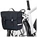 Borsa Singola Bicicletta Impermeabile per Portapacchi 21 L Nero - Foto miniatura 2
