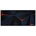 Skiller SGP30 XXL Arrow Tappetino per Mouse Gaming con Base Antiscivolo 900x400 mm - Nero / Blu / Arancione - Foto miniatura 1