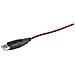 MUSG-001-R, USB, Giocare, Pressed buttons, Rotella, PC, Nero, Rosso - Foto miniatura 3