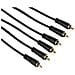 5m 3 x RCA m / m 5m 3 x RCA 2 x RCA Nero cavo video e componente (YPbPr)  - Foto miniatura 1