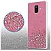 Custodia Compatibile Con Samsung Galaxy A6 2018 In Rosa Con Glitter - Coperchio Protettivo In Silicone Tpu Flessibile Con Glitter Scintillanti - Foto miniatura 5