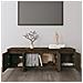 Mobile Porta TV Rovere Fumo 120x30x40,5 cm in Truciolato - Foto miniatura 4