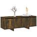 Mobile Porta TV Rovere Fumo 120x30x40,5 cm in Truciolato - Foto miniatura 5