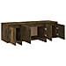 Mobile Porta TV Rovere Fumo 120x30x40,5 cm in Truciolato - Foto miniatura 6