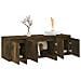 Mobile Porta TV Rovere Fumo 120x30x40,5 cm in Truciolato - Foto miniatura 7
