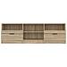 Mobile Per Tv Rovere Sonoma 150x33,5x45cm Legno Ingegnerizzato - Foto miniatura 2