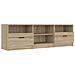 Mobile Per Tv Rovere Sonoma 150x33,5x45cm Legno Ingegnerizzato - Foto miniatura 1