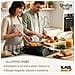 Mgk-18 Batteria Da Cucina Induzione Set Pentole 6 Pezzi Alluminio Fuso, Coperchi Vetro Nero - Foto miniatura 4