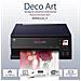 Stampante Alimentare Professionale Deco Art - Versione 2021 - Nera - Scanner - A4 - Vassoio Posteriore - Con 5 Cartucce In Omaggio - Foto miniatura 1