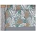 Completo Lenzuola In 100% Cotone Made Italy Disegno Foglie Botanico Matrimoniale Foglie - Foto miniatura 2