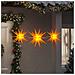 Illuminazioni Stella Moravia Con Led 3pz Pieghevoli Gialle - Foto miniatura 1