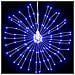 Illuminazioni Di Natale Galassia 140 Led 2pz Blu 17 Cm - Foto miniatura 3