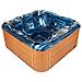 Vasca Idromassaggio Da Esterno Con Led Lastarria Blu - Foto miniatura 4