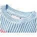 Maglione Per Bambini Lavorato A Maglia Blu 92 - Foto miniatura 3
