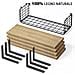 Set 4+1 Mensole Da Parete Quercia In Legno Scaffali A Muro Scaffalatura Multiuso - Foto miniatura 2