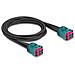 90342 Cavo Coassiale 1 M 4x Hdmtd Z Nero - Foto miniatura 1
