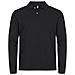 Stretch Premium Polo L /s Nero Xl - Foto miniatura 1