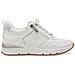 Leisure Trainers White Silver Sneakers Sintetico E Tessile Scarpe Donna Bianco Eu 40, 1-23721-42 171 - Foto miniatura 2