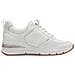 Leisure Trainers White Silver Sneakers Sintetico E Tessile Scarpe Donna Bianco Eu 40, 1-23721-42 171 - Foto miniatura 3