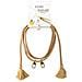 Tracolla Universale Per Smartphone Con Nappe, Beige - Foto miniatura 1