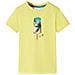 Maglietta da Bambina Gialla 128 - Foto miniatura 1