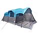 Tenda Familiare a Tunnel per 8 Persone Blu Impermeabile - Foto miniatura 4