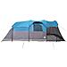 Tenda Familiare a Tunnel per 8 Persone Blu Impermeabile - Foto miniatura 6
