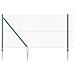 Recinzione a maglie con punte 10 x 1 m Acciaio rivestito in PVC - Foto miniatura 1