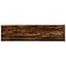 Mensole Parete 4pz Rovere Fumo 40x10x1,5 cm Legno Multistrato - Foto miniatura 6
