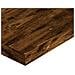 Mensole Parete 4pz Rovere Fumo 40x10x1,5 cm Legno Multistrato - Foto miniatura 7