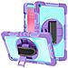 Custodia Per Samsung Galaxy Tab A 10.1"" Armored Con Supporto Viola - Foto miniatura 3